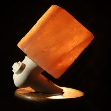 Cube Shape Night  Wall Salt Lamp Cube Shape Night Wall Salt Lamp