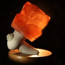 Flower Shape Night  Wall Salt Lamp Flower Shape Night Wall Salt Lamp